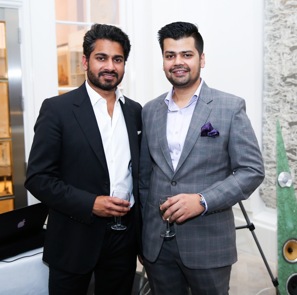 Conrad Carvalho (Oaktree & Tiger Gallery) and Mayank Soni (Loupe)