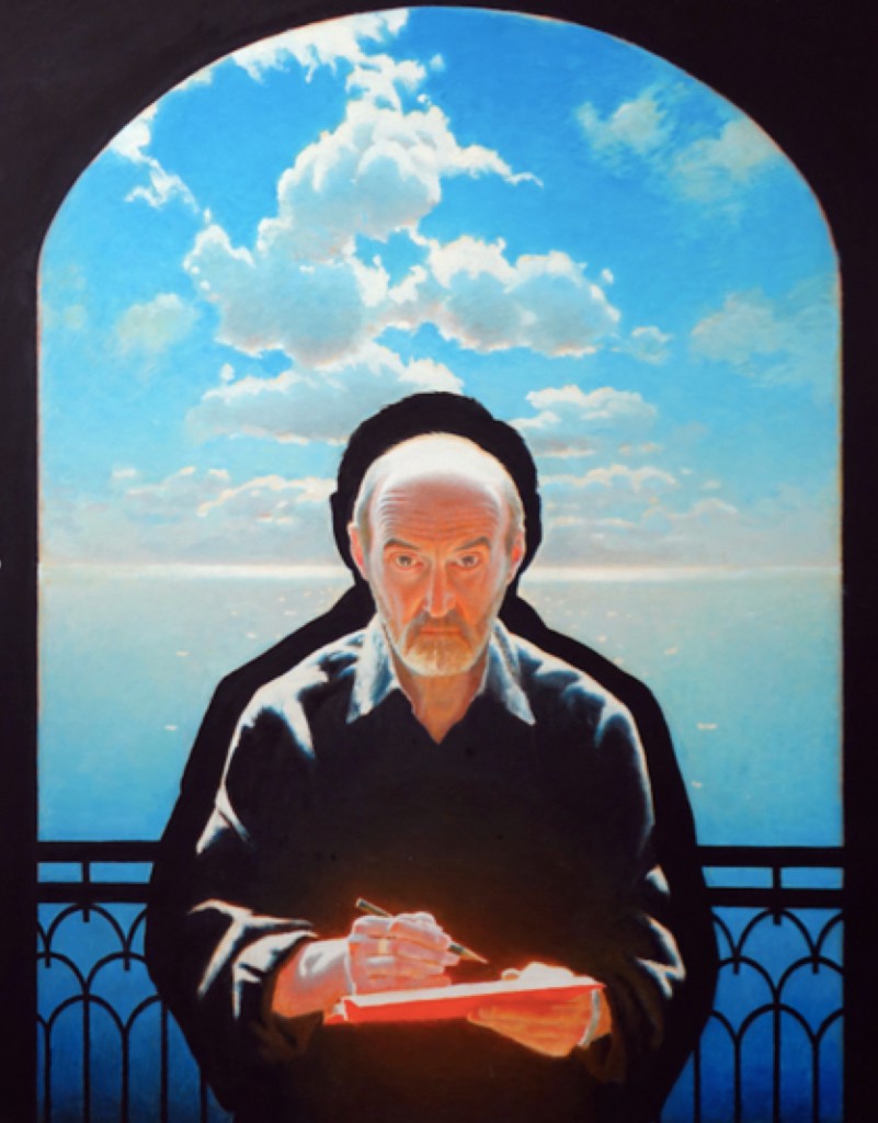 Erik Bulatov, Autoportrait, 2011. Oil on canvas, 146.5cm x 114cm. Courtesy of the artist.