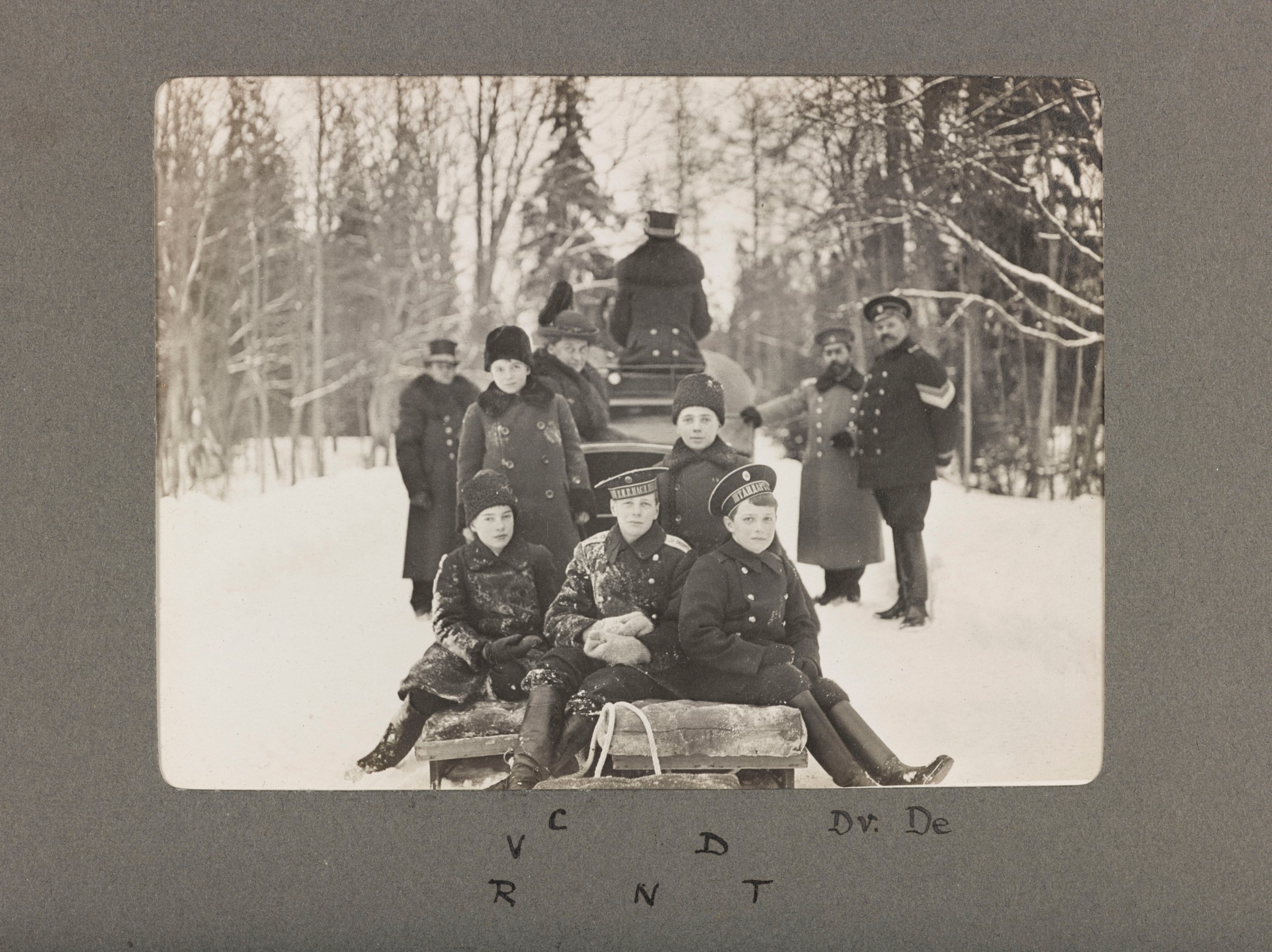 Царское Село в снегу, Санкт-Петербург, 1915. Science Museum Group Collection