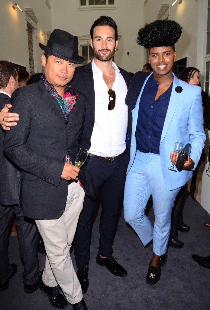 Prince Cassius with friends