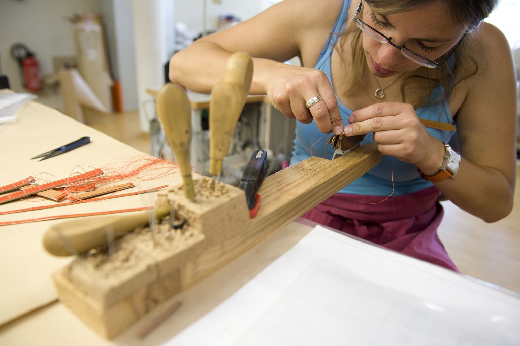 Les ateliers de La Montre Hermes, ce mardi 16 aout 2011, a Brugg BE, Suisse. Photo Sandro Campardo