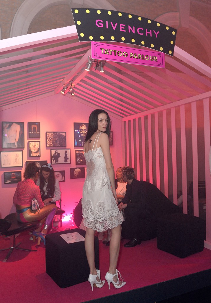 at The Naked Heart Foundation's Fabulous Fund Fair in London at Old Billingsgate Market on February 20, 2016 in London, England.
