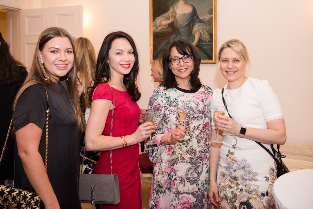 Julia Oleynikova, Genia Silva (Lush Petals), Karina Baldry (Russian Revels), Luda Beanland (Schoolgate Accountants)