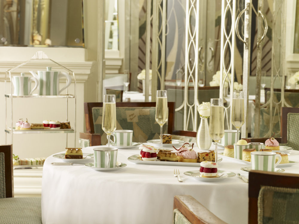 Claridges afternoon tea
