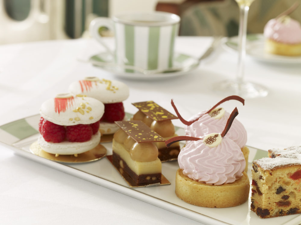 Claridges afternoon tea
