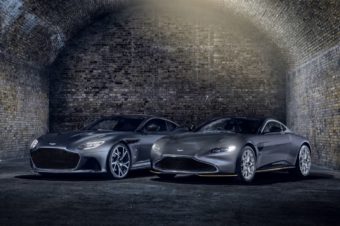 Суперкары Aston Martin в честь премьеры фильма о Бонде