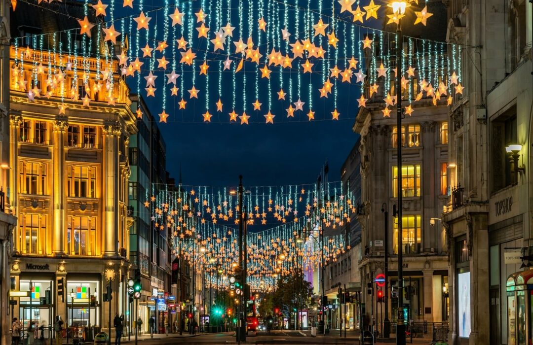 рождественские огни, Лондон