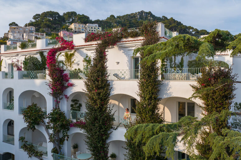 На острове Капри после реновации вновь открылся Hotel La Palma