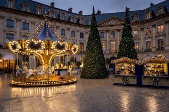 Сказочные новогодние праздники в отеле Ritz Paris
